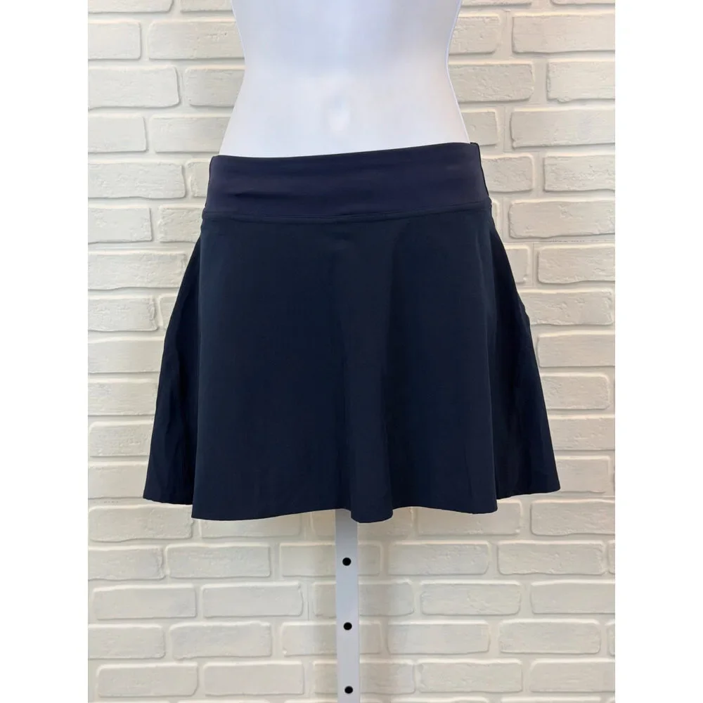 Lululemon Athletic Skort Navy Flared Hem Size 2